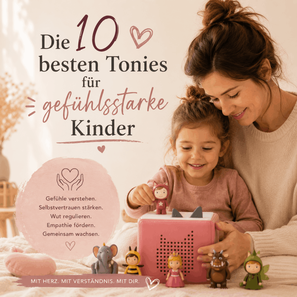 10 Tonies für gefühlsstarke Kinder